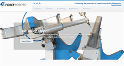 Desktop Screenshot of forcerobots.com